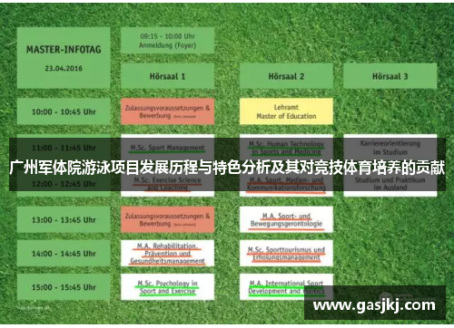 广州军体院游泳项目发展历程与特色分析及其对竞技体育培养的贡献